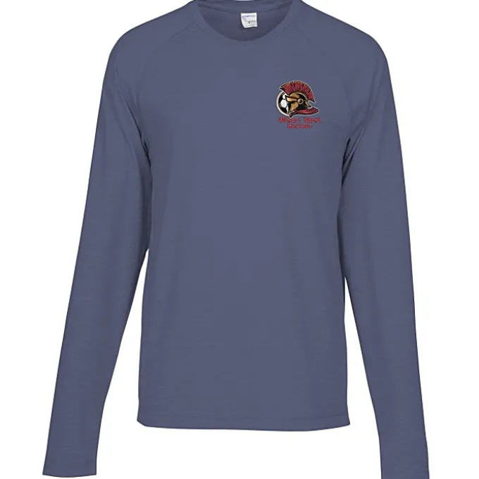 Voltage Tri-Blend Wicking LS T-Shirt - Men's - Embroidered