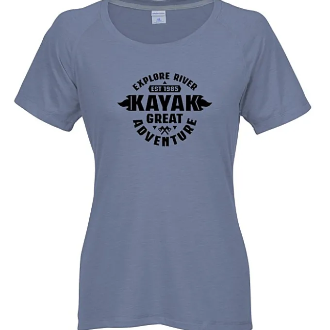 Voltage Tri-Blend Wicking T-Shirt - Ladies' - Screen