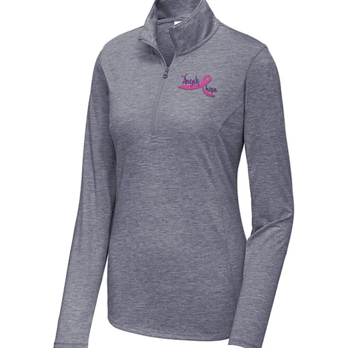 Voltage Tri-Blend Wicking 1/4-Zip Pullover - Ladies'