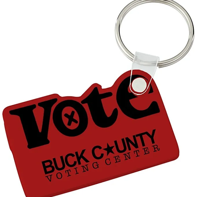 Vote Soft Keychain - Opaque