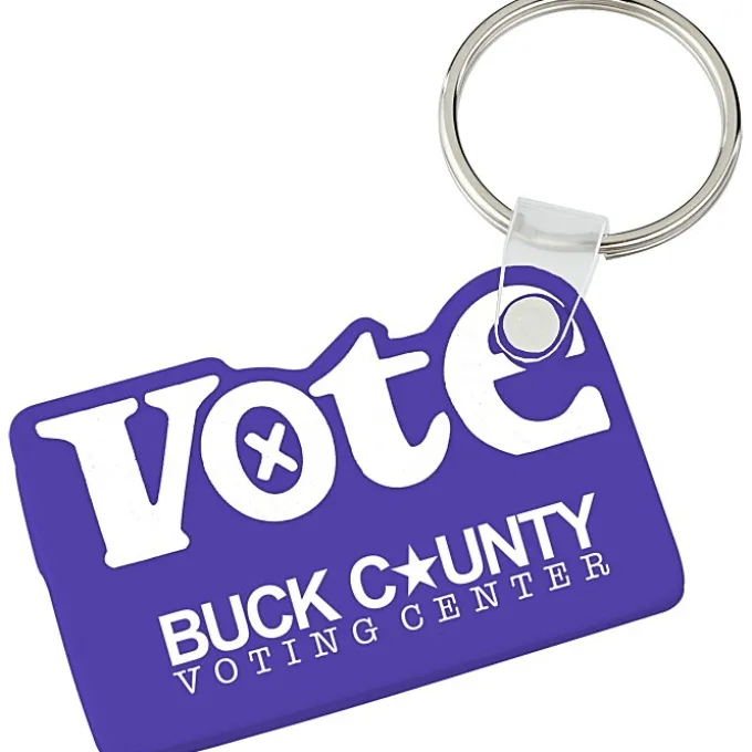 Vote Soft Keychain - Opaque