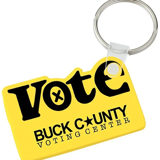 Vote Soft Keychain - Opaque