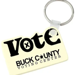 Vote Soft Keychain - Opaque