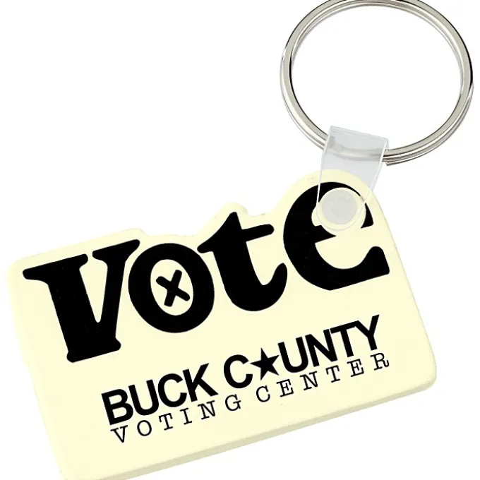 Vote Soft Keychain - Opaque