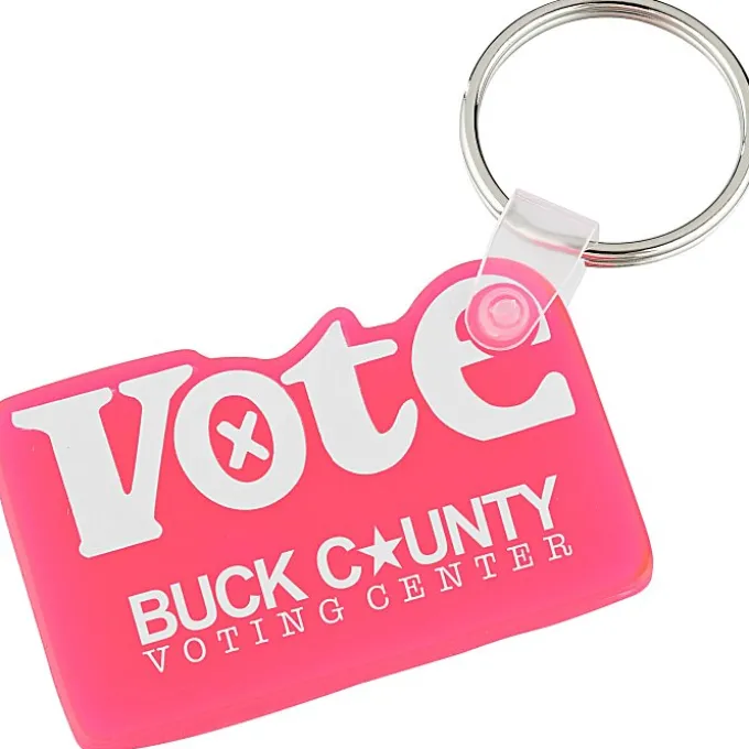 Vote Soft Keychain - Translucent