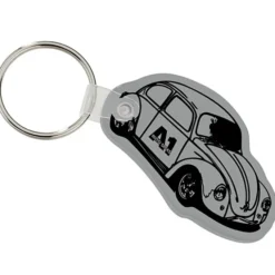 VW Bug Soft Keychain - Opaque