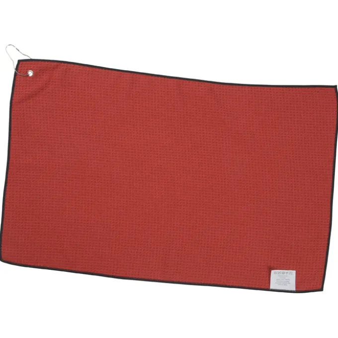Waffle Knit Golf Towel - 16 inches x 26 inches