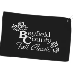 Waffle Knit Golf Towel - 16 inches x 26 inches - 24 hr