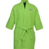 Waffle Weave Thigh Length Robe - Colors