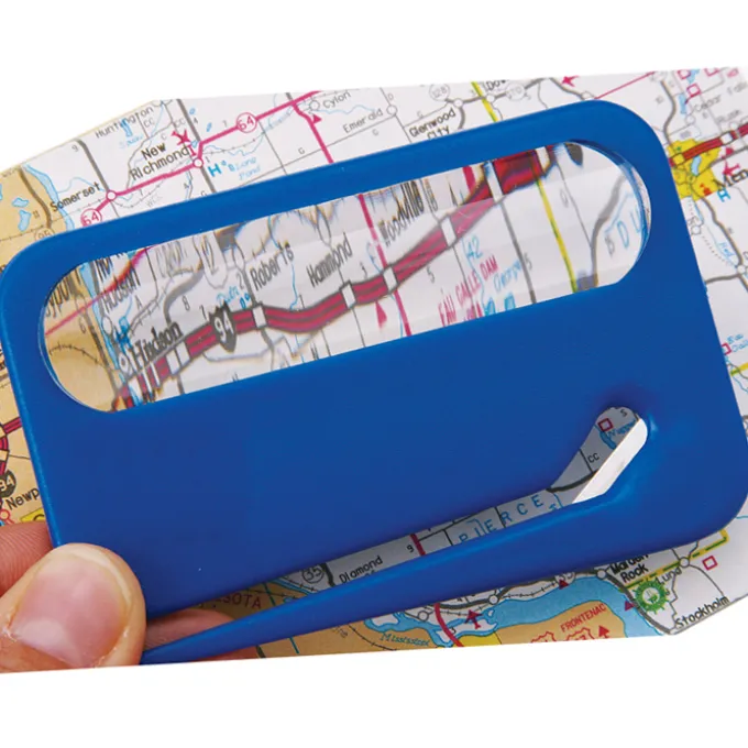 Wall Street Letter Opener and Magnifier