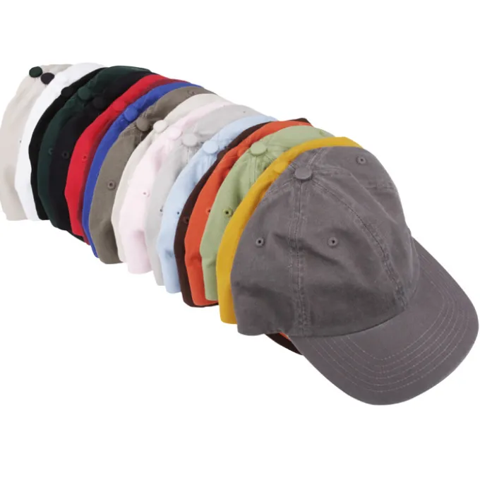 Washed Chino Twill Cap - Full Color