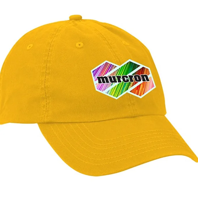 Washed Chino Twill Cap - Full Color