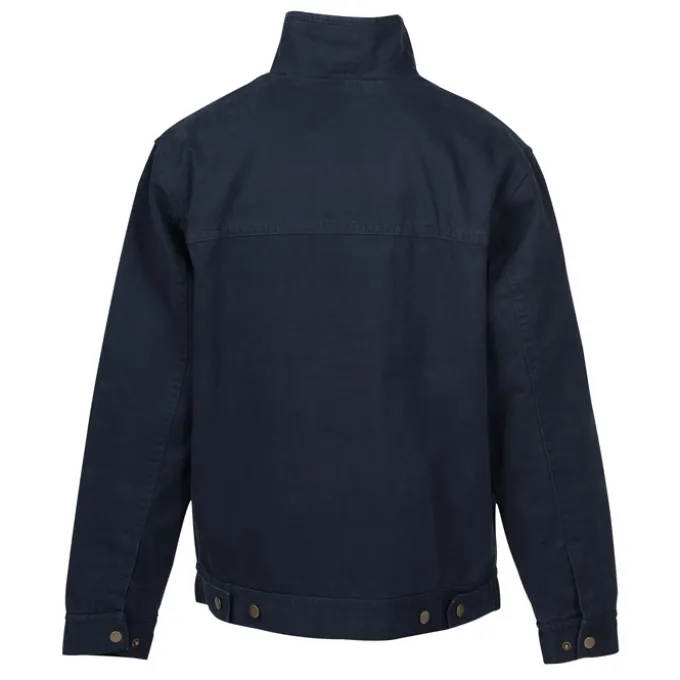 Washed Cotton Duck Flannel Lined Jacket