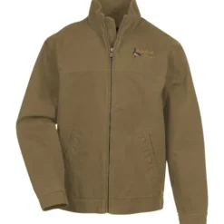 Washed Cotton Duck Flannel Lined Jacket