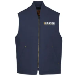 Washed Duck Cloth Work Vest