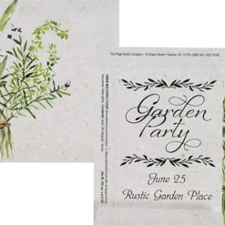 Watercolor Seed Packet - Herb Mix