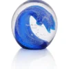 Wave Art Glass Paperweight