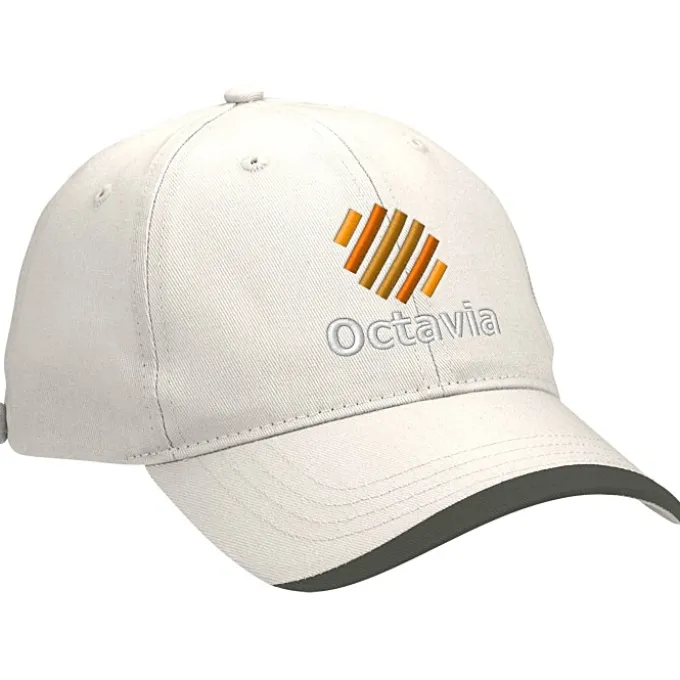 Wave Sandwich Cap with Face Mask Buttons