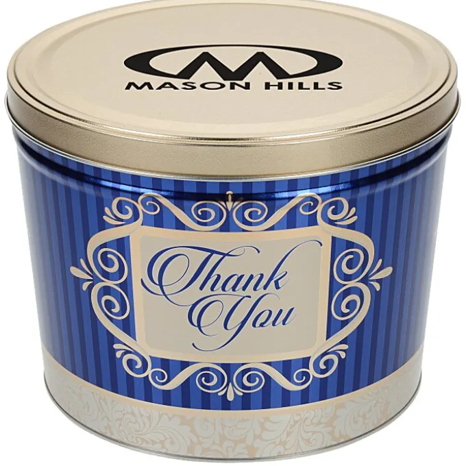 3-Way Popcorn Tin - Design - 2 Gallon