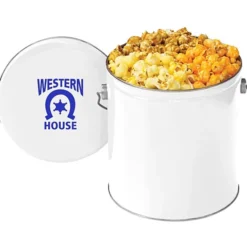 3-Way Popcorn Tin - Solid - 1 Gallon