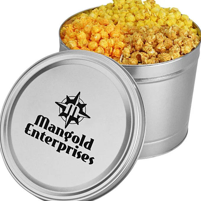3-Way Popcorn Tin - Solid - 2 Gallon