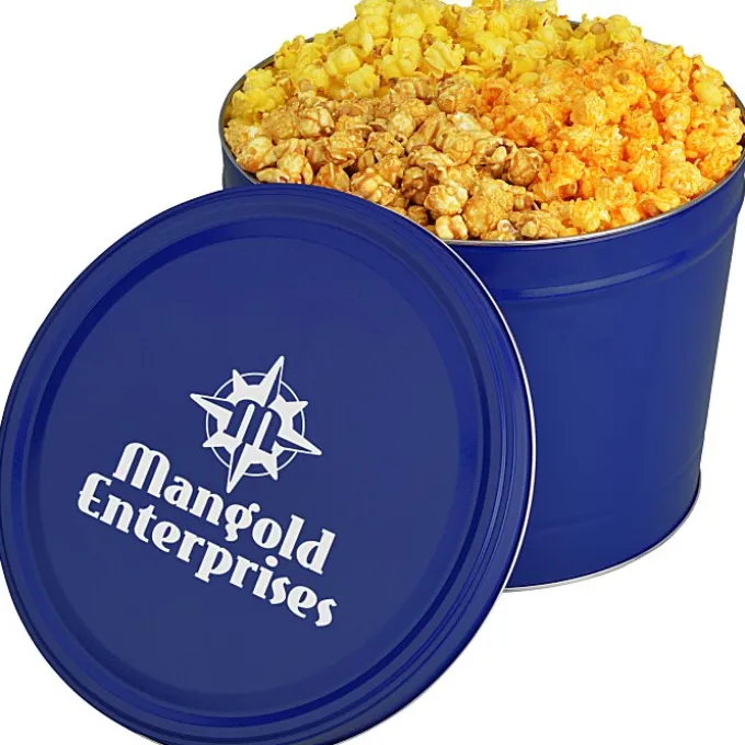 3-Way Popcorn Tin - Solid - 2 Gallon