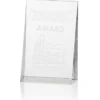Wedge Crystal Award - 6 inches