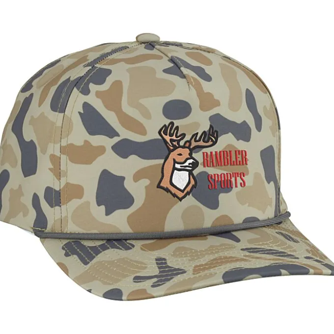 Weekender Duck Camo Five Panel Rope Cap