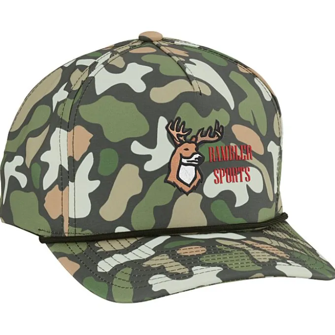 Weekender Duck Camo Five Panel Rope Cap
