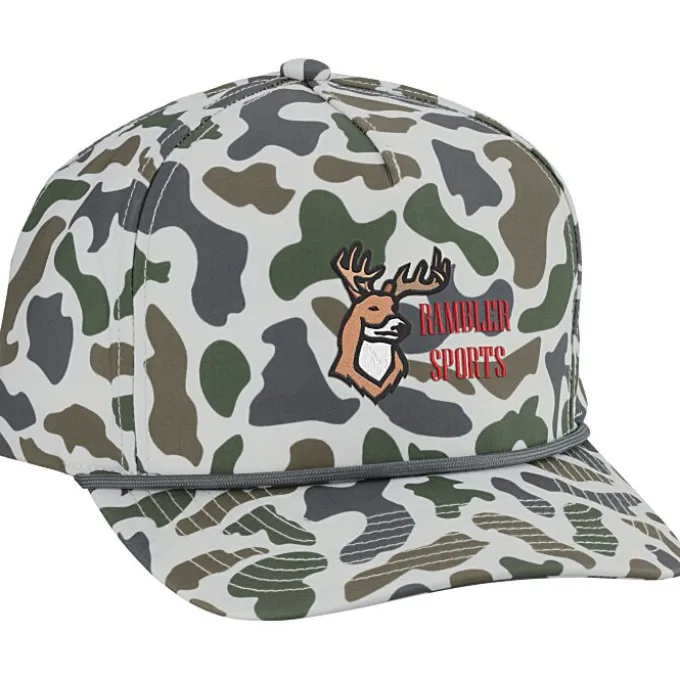 Weekender Duck Camo Five Panel Rope Cap