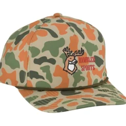 Weekender Duck Camo Five Panel Rope Cap