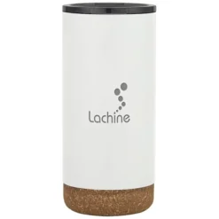 Wellington Vacuum Tumbler with Cork Bottom - 16 oz. - Laser Engraved