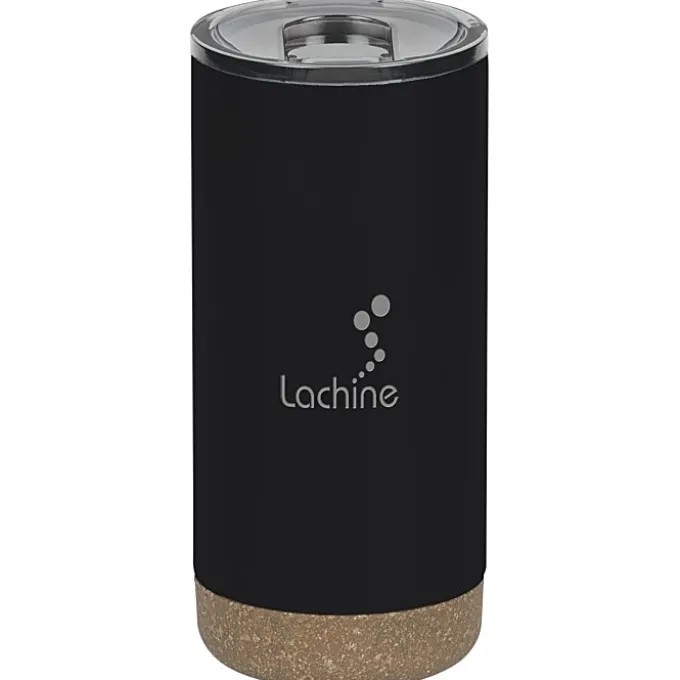 Wellington Vacuum Tumbler with Cork Bottom - 16 oz. - Laser Engraved