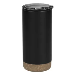 Wellington Vacuum Tumbler with Cork Bottom - 16 oz. - Laser Engraved