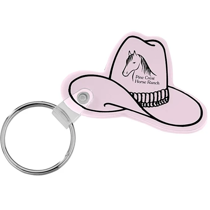 Western Hat Soft Keychain - Opaque