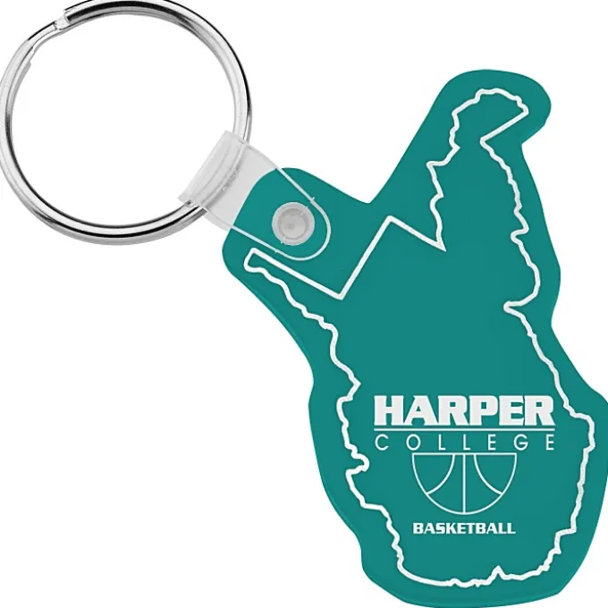 West Virginia Soft Keychain - Opaque