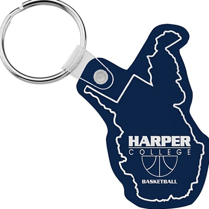 West Virginia Soft Keychain - Opaque