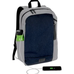Whitby Slim Laptop Backpack with USB Port