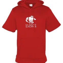 Wicking Fleece Short Sleeve Hoodie