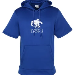 Wicking Fleece Short Sleeve Hoodie