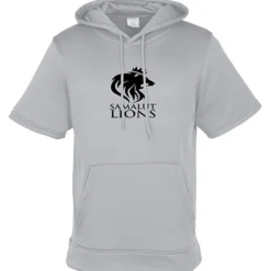Wicking Fleece Short Sleeve Hoodie