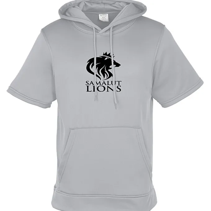 Wicking Fleece Short Sleeve Hoodie