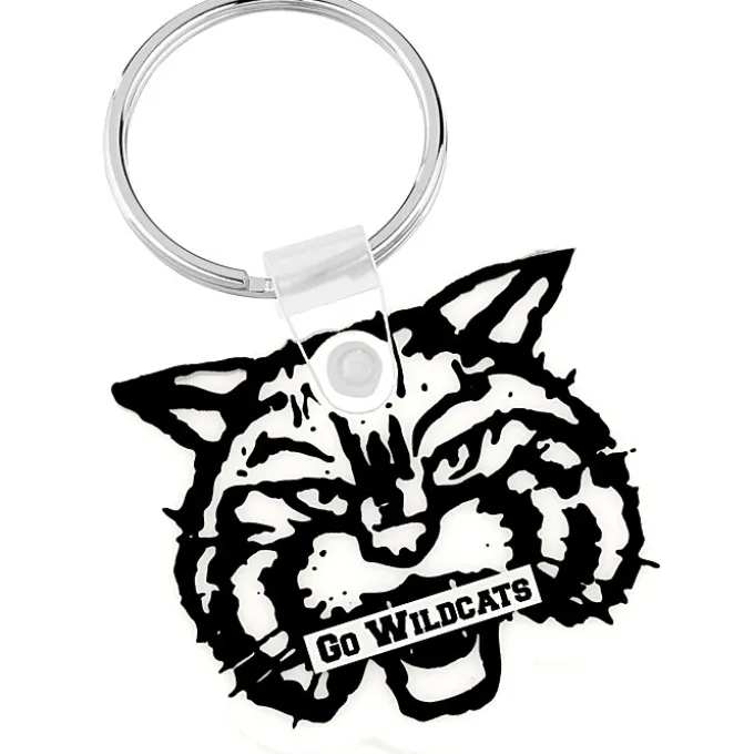 Wildcat Soft Keychain - Opaque