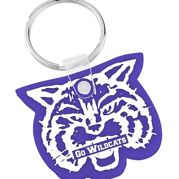 Wildcat Soft Keychain - Opaque