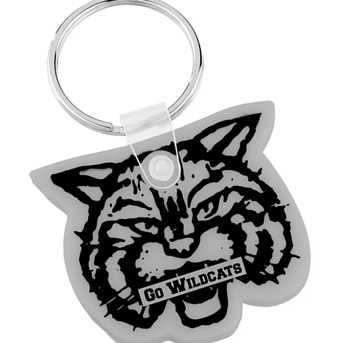 Wildcat Soft Keychain - Opaque