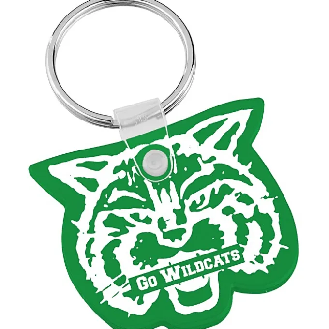 Wildcat Soft Keychain - Translucent
