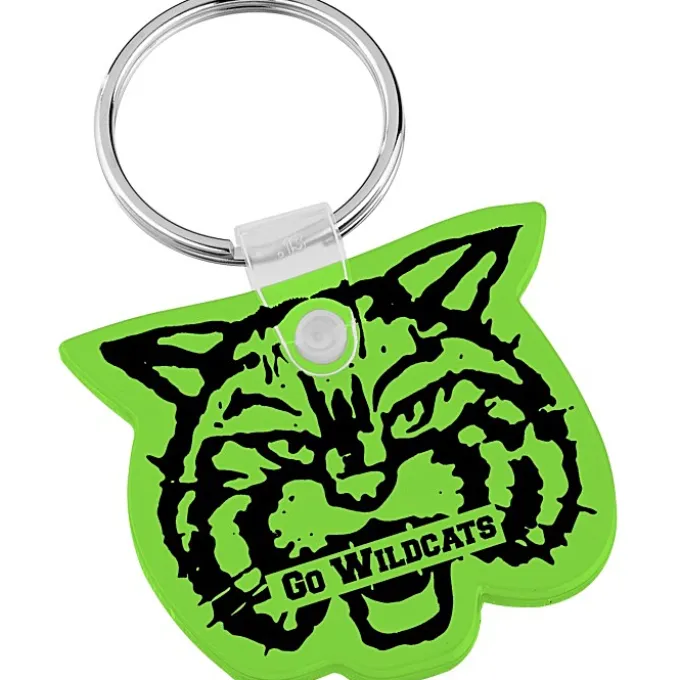 Wildcat Soft Keychain - Translucent