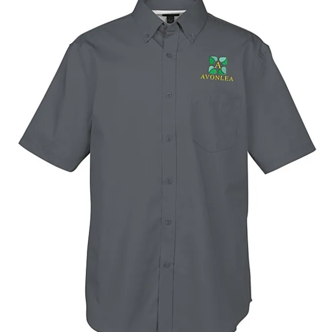 Willshire Twill Short Sleeve Dress Shirt - Men's