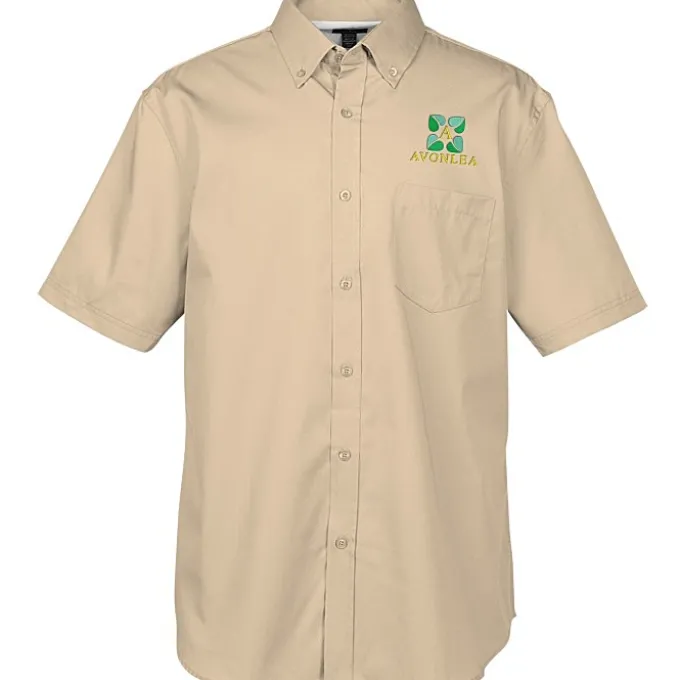 Willshire Twill Short Sleeve Dress Shirt - Men's