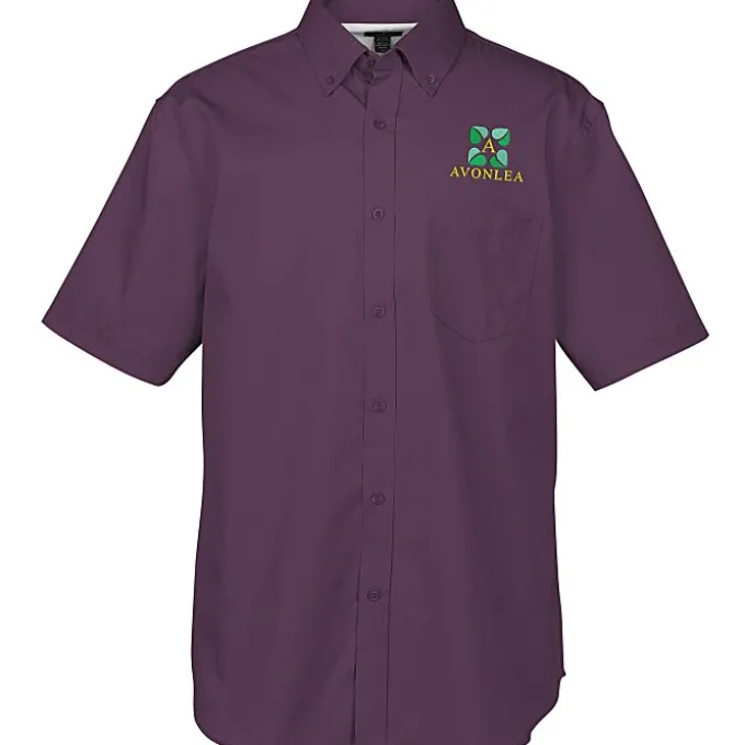 Willshire Twill Short Sleeve Dress Shirt - Men's